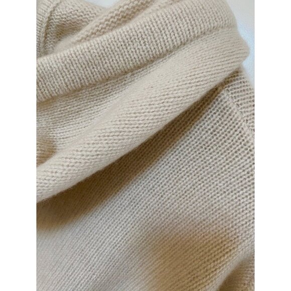 Lucchese Astrid Cashmere Hoodie Pullover Sweater Fog sz XS NWT - Picture 7 of 9